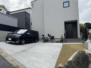 新築外構工事 福岡市城南区 完工