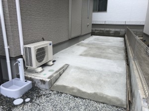 リフォーム外構工事　福岡市東区　立水栓移設