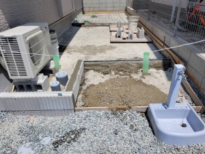 ���t�H�[���O�\�H���@�����s����@�u���b�N�ρ@�g����{���C���[���b�V���~