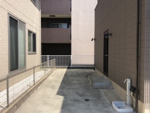 ���t�H�[���O�\�H���@�����s����@�e���X�ݒu�H���@before