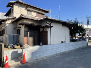 ���t�H�[���O�\�H���@�����s����@�u���b�N�ρ@���ߖ߂�