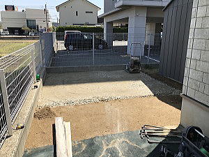 ���t�H�[���O�\�H���@���������Îs�@�R���N���[�g���n�ӐΕ~