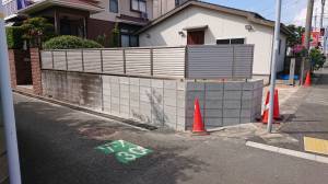 ���t�H�[���O�\�H���@�����������S�V�{���@�u���b�N�ρ@�ډB���t�F���X